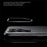 SULADA For Samsung Galaxy S26 Ultra Case PC+TPU Shockproof Matte Phone Protector Cover - Titanium Black - 6