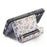 For Samsung Galaxy S26 Leather Phone Cover with RFID Blocking Zipper Card Bag Kickstand - Black - 3