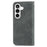 For Samsung Galaxy S26+ Leather Case with Card Holder Magnetic Absorption Phone Cover - Grey - 6