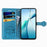 For Samsung Galaxy S26 Case Flip Wallet Leather Phone Cover with Cute Cat Dog Pattern - Blue - 2