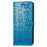 For Samsung Galaxy S26 Case Flip Wallet Leather Phone Cover with Cute Cat Dog Pattern - Blue - 5