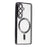 X-LEVEL For Samsung Galaxy S26 Magnetic Case Flexible TPU Clear Phone Cover with Lens Film - Black - 2