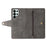 For Samsung Galaxy S26 Ultra Case Zipper Wallet Rivet Decor Leather Phone Cover with Wrist Strap - Grey - 4