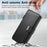 CASENEO MW-02 For Google Pixel 9 Pro XL Case Detachable Magnetic Leather Flip Cover - Black - 4