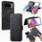 CASENEO MW-03 Magnetic Case For Google Pixel 10  /  10 Pro Detachable Leather Phone Wallet Cover - Black - 1