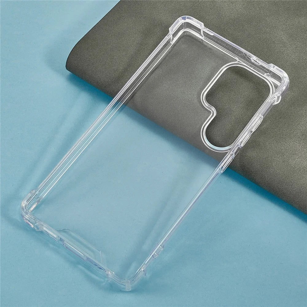 For Samsung Galaxy S26 Ultra Phone Case TPU + Acrylic 1.5mm Shockproof Back Cover - Transparent - 4