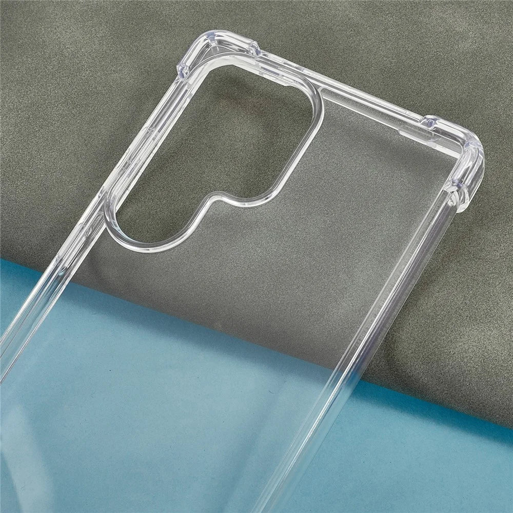 For Samsung Galaxy S26 Ultra Phone Case TPU + Acrylic 1.5mm Shockproof Back Cover - Transparent - 5