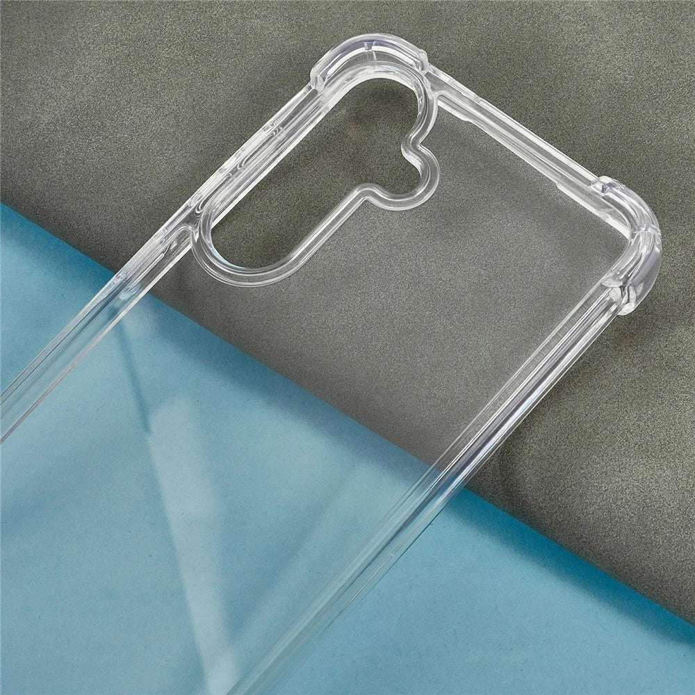 For Samsung Galaxy S26+ Phone Case TPU + Acrylic 1.5mm Shockproof Back Cover - Transparent - 5