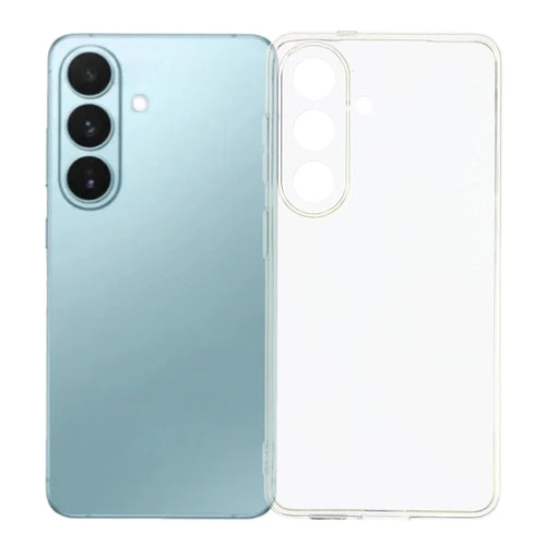 For Samsung Galaxy S26+ Case Watermark-Free 2.0mm Clear Phone TPU Cover - Transparent - 1