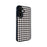 For Samsung Galaxy A57 5G Magnetic Case EYCASE Grid Series Black Edge TPU + Acrylic Cover - Black White Houndstooth - 2