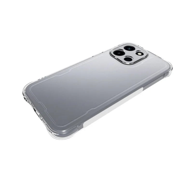 WANLONFENG For OnePlus Turbo 6 5G TPU Case  WL2 Series 2.0mm Phone Cover with 2Pcs Tempered Glass Films - Transparent - 4