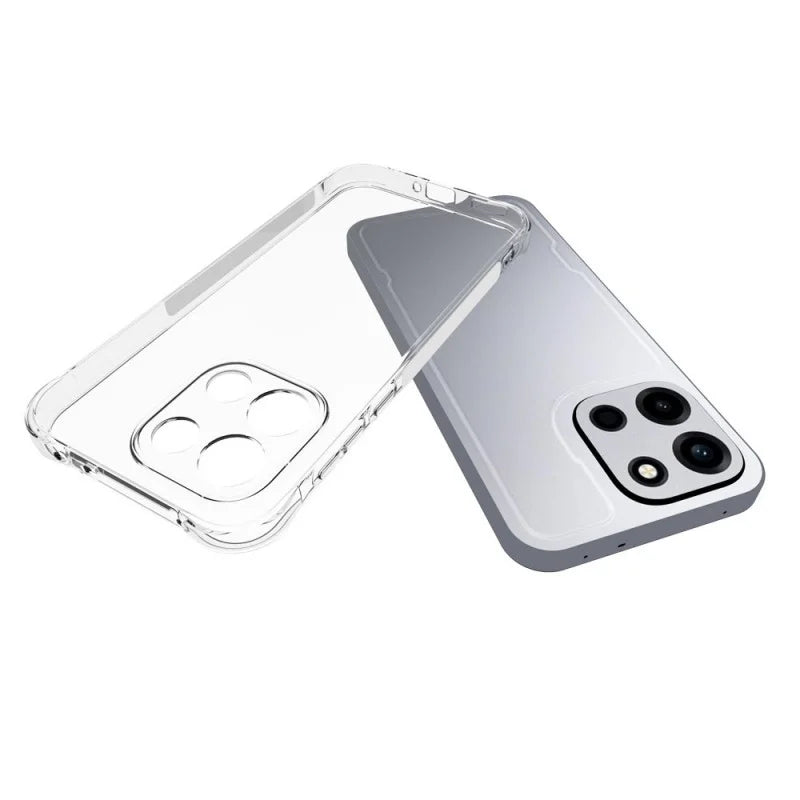 WANLONFENG For OnePlus Turbo 6 5G Case  WL Series 2.0mm TPU Phone Cover with Tempered Glass Film - Transparent - 6