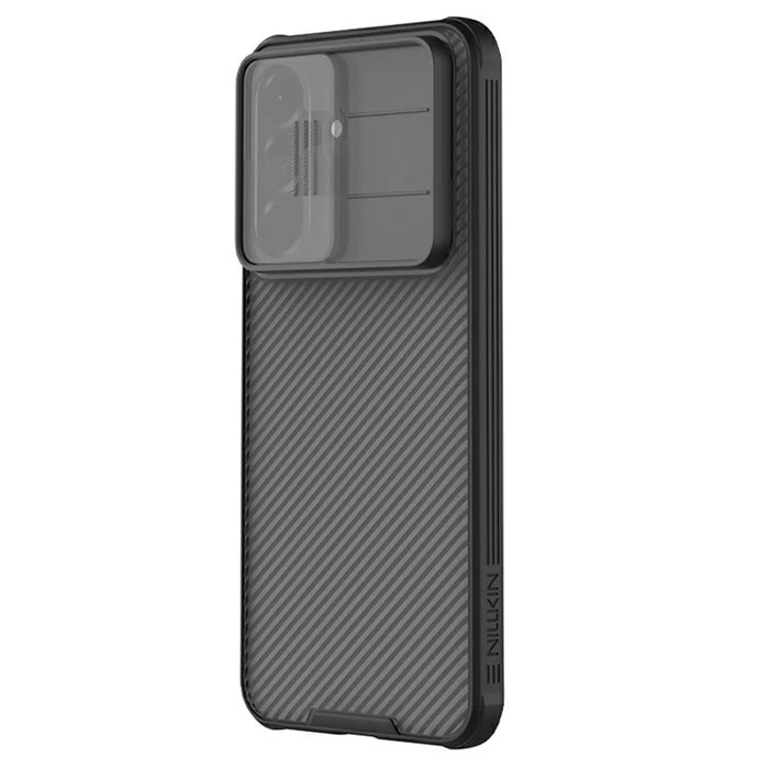 NILLKIN Camshield Pro Series For Samsung Galaxy A57 5G Case TPU + PC Phone Cover with Camera Slider - Transparent Black - 2