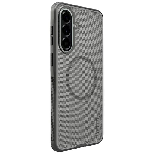 NILLKIN Super Frosted Shield Pro for Samsung Galaxy A57 5G Magnetic Case Matte PC TPU Phone Back Cover - Transparent Black - 2