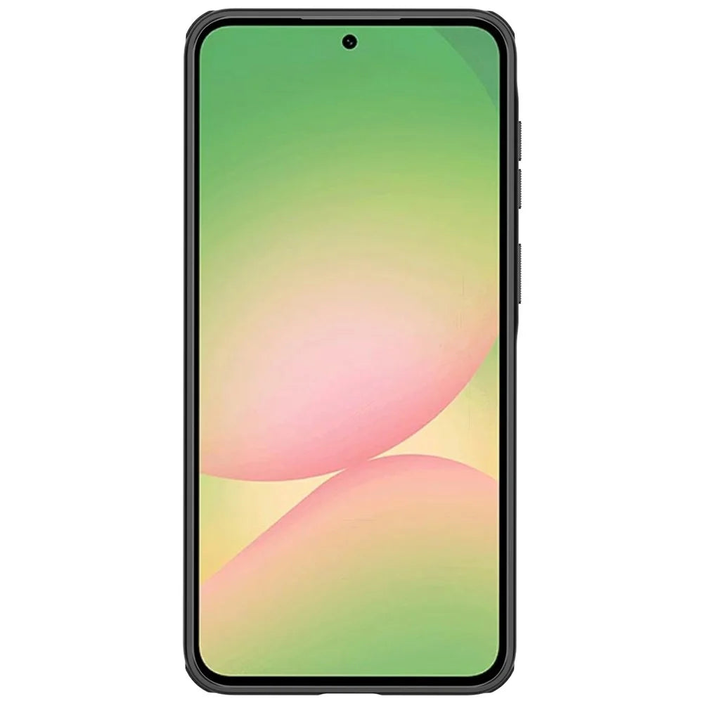 NILLKIN Super Frosted Shield Pro for Samsung Galaxy A57 5G Magnetic Case Matte PC TPU Phone Back Cover - Transparent Black - 4