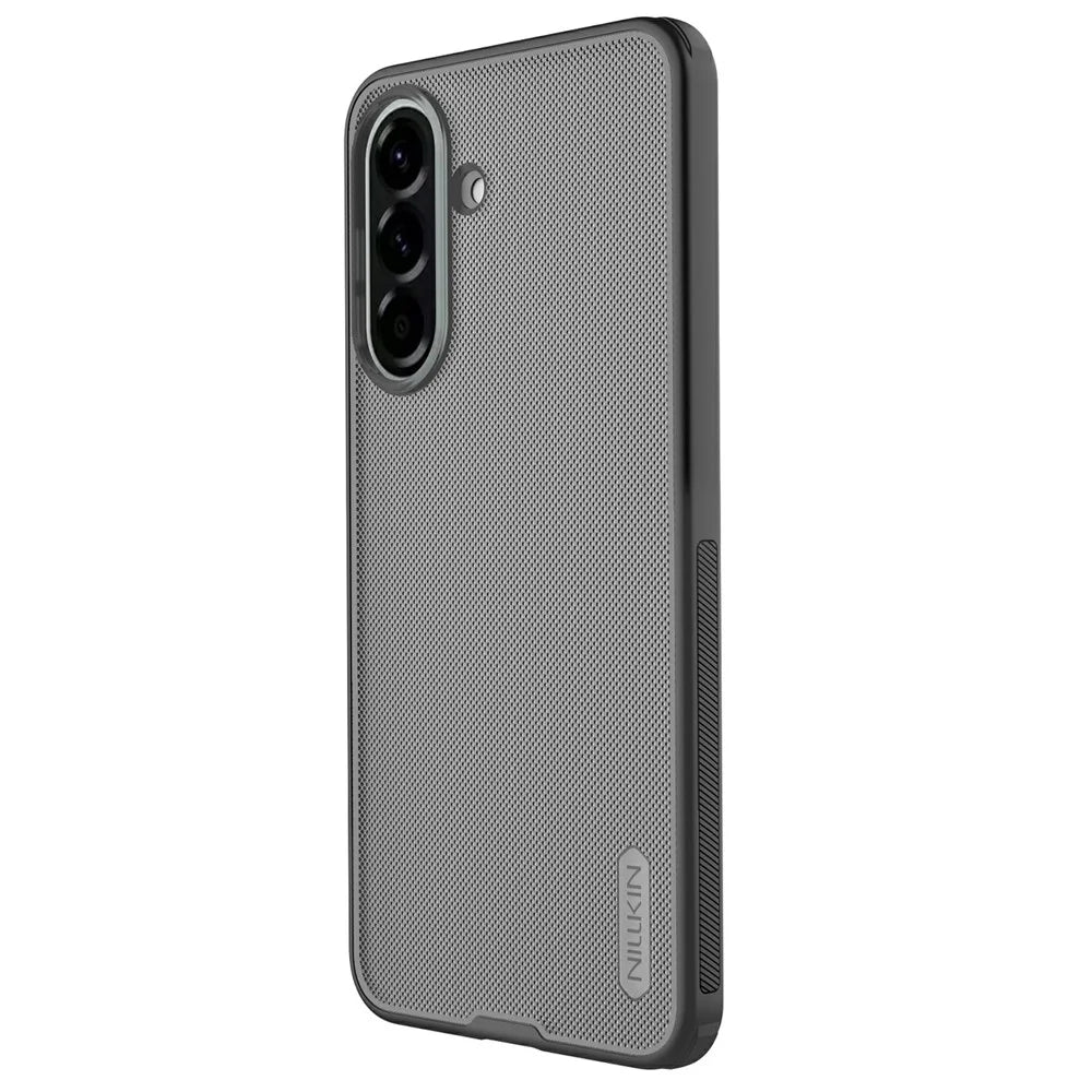 NILLKIN Super Frosted Shield Pro For Samsung Galaxy A57 5G Case Matte PC TPU Phone Back Cover - Transparent Black - 1