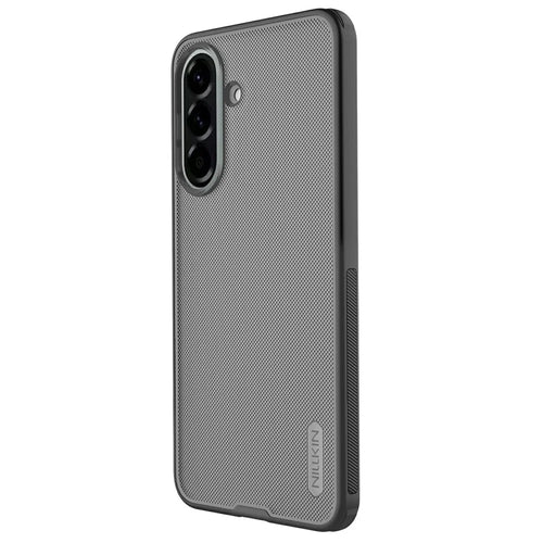 NILLKIN Super Frosted Shield Pro For Samsung Galaxy A57 5G Case Matte PC TPU Phone Back Cover - Transparent Black - 1