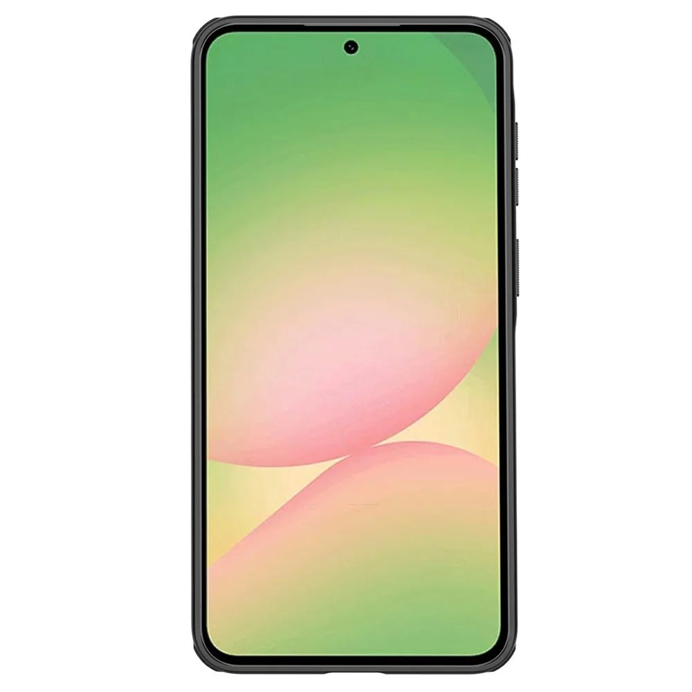 NILLKIN Super Frosted Shield Pro For Samsung Galaxy A57 5G Case Matte PC TPU Phone Back Cover - Transparent Black - 4