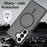 For Samsung Galaxy S26 Magnetic Case TPU Frame Acrylic Back Phone Cover Skin Touch - Black - 4