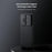 NILLKIN Camshield Pro for Samsung Galaxy A57 5G Magnetic Case TPU + PC Phone Cover with Slider Camera - Black - 6