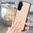 For Samsung Galaxy A57 5G Case Carbon Fiber Texture PU Leather + PC + TPU Phone Cover - Black - 7
