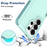 For Samsung Galaxy S26 Ultra Case 2 in 1 PC + TPU Shockproof Phone Cover - Mint Green - 3