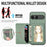 For Sony Xperia 10 VII Case RFID Blocking Carbon Fiber Leather Phone Back Cover with Card Holder - Green - 4