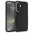 For Samsung Galaxy A57 5G Case 2 in 1 PC + TPU Shockproof Phone Cover - Black - 1