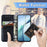 For Samsung Galaxy A37 5G Case Rhombus Imprint PU Leather Wallet Phone Cover - Black - 4