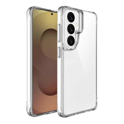 For Samsung Galaxy S26 Case PC + TPU Dropproof Transparent Phone Cover - Transparent - 1