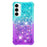 For Samsung Galaxy A37 5G / A36 5G / A56 5G TPU Case Gradient Quicksand Phone Back Cover - Sky Blue+Purple - 2