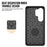 For Samsung Galaxy S25 Ultra Magnetic Case Shockproof TPU + PC Phone Cover - Red - 3