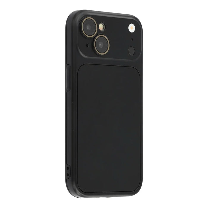 For iPhone 15 Case Transfer to 17 Series TPU Hard PC Phone Protective Back Cover - Black - 1