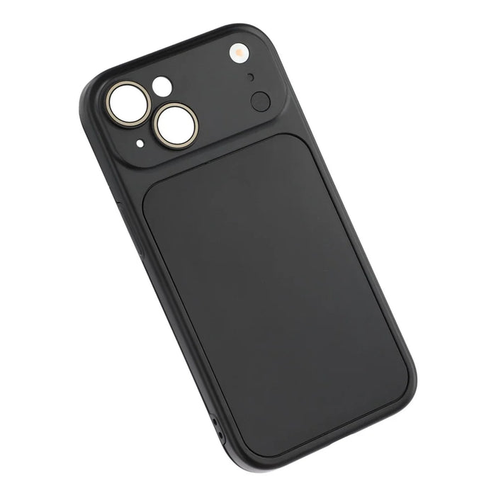 For iPhone 15 Case Transfer to 17 Series TPU Hard PC Phone Protective Back Cover - Black - 4