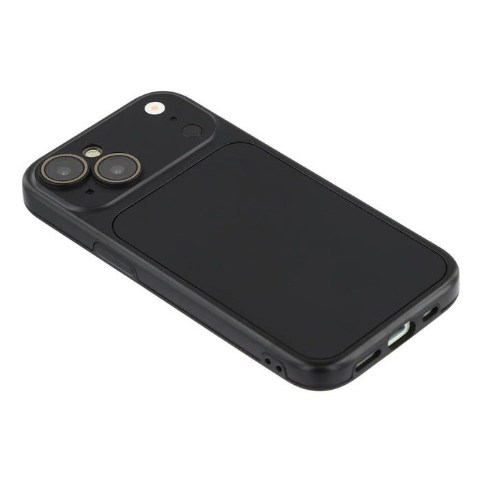 For iPhone 15 Case Transfer to 17 Series TPU Hard PC Phone Protective Back Cover - Black - 5