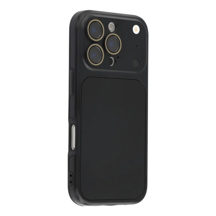 For iPhone 16 Pro Max Case Transfer to 17 Series TPU Hard PC Phone Protective Back Cover - Black - 1