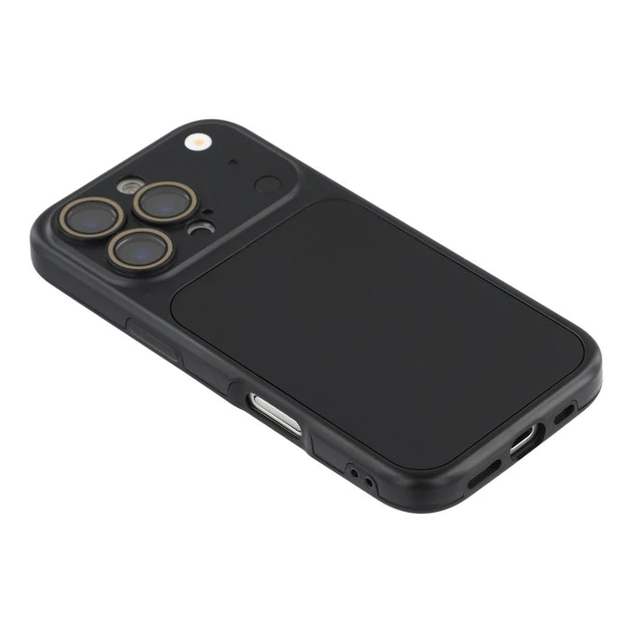 For iPhone 16 Pro Max Case Transfer to 17 Series TPU Hard PC Phone Protective Back Cover - Black - 5
