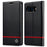LC.IMEEKE For Google Pixel 10a Case Carbon Fiber Texture Leather Wallet Phone Cover - Horizontal Stripe - 1