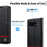 LC.IMEEKE For Google Pixel 10a Case Carbon Fiber Texture Leather Wallet Phone Cover - Horizontal Stripe - 4