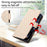 For Google Pixel 9a Leather Case Rhinestone Decor Rhombus Pattern Wallet Stand Flip Phone Cover with Straps - Apricot - 4