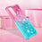 For Samsung Galaxy A57 5G TPU Case Gradient Quicksand Phone Back Cover - Pink+Sky Blue - 7