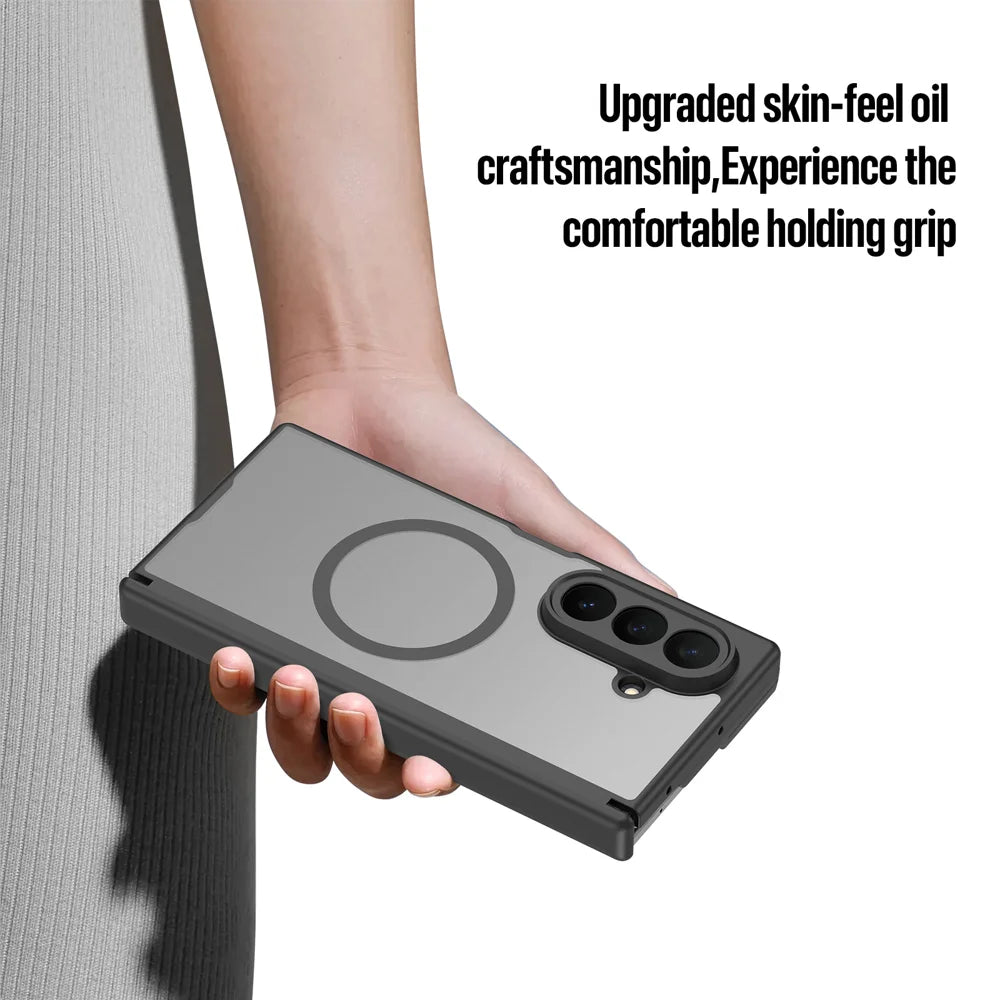 DUX DUCIS For Samsung Galaxy Z TriFold 5G Magnetic Case  Expn Series PC + TPU Phone Back Cover - Black - 4