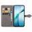 For Realme GT 8 5G Wallet Case Mandala Flower Leather Phone Cover Stand - Grey - 2
