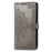 For Realme GT 8 5G Wallet Case Mandala Flower Leather Phone Cover Stand - Grey - 5