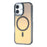For iPhone 16 Magnetic Case Cute Fluorescent Design TPU Phone Back Cover - Black - 4