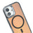 For iPhone 16 Magnetic Case Cute Fluorescent Design TPU Phone Back Cover - Black - 7