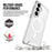 For Samsung Galaxy S26 Magnetic Case Anti Drop TPU + PC Phone Cover - Transparent - 3