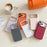 For iPhone 17 Pro Max Magnetic Case Ripple Texture TPU Phone Cover with Tempered Glass Compatible with MagSafe - Orange - 3