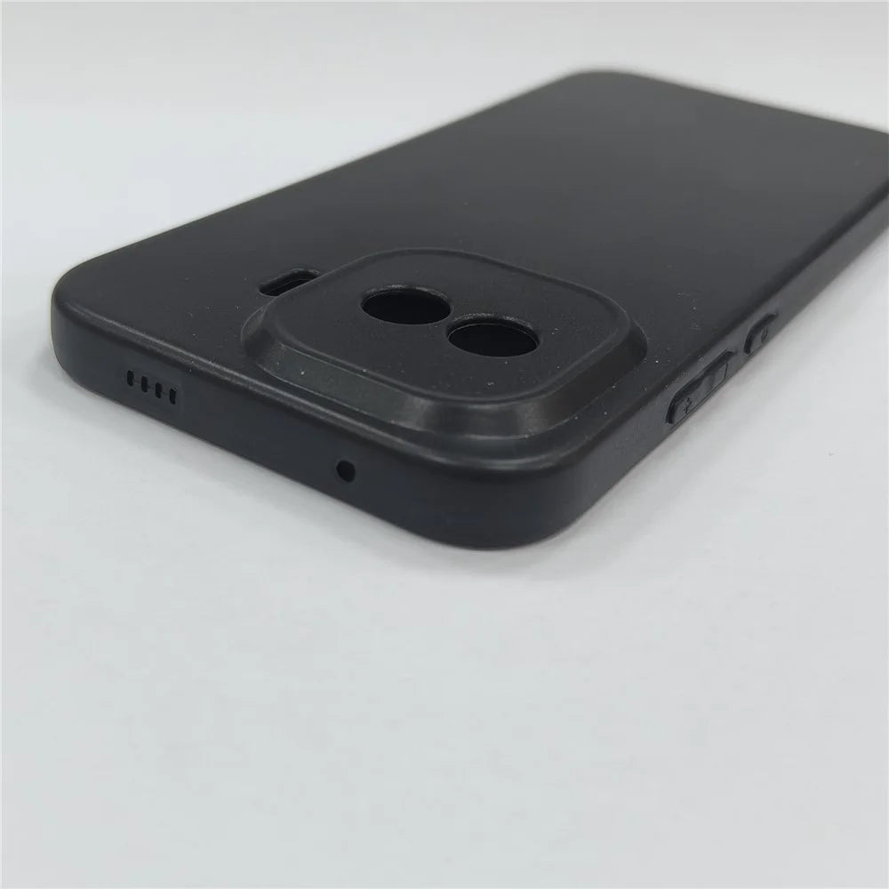 25Pcs For vivo iQOO Z11 Turbo 5G Case 1.2mm TPU Matte Phone Cover - Black - 5