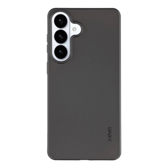 X-LEVEL Guardian Series For Samsung Galaxy S26 Case Soft TPU Frosted Protective Phone Cover - Black - 1